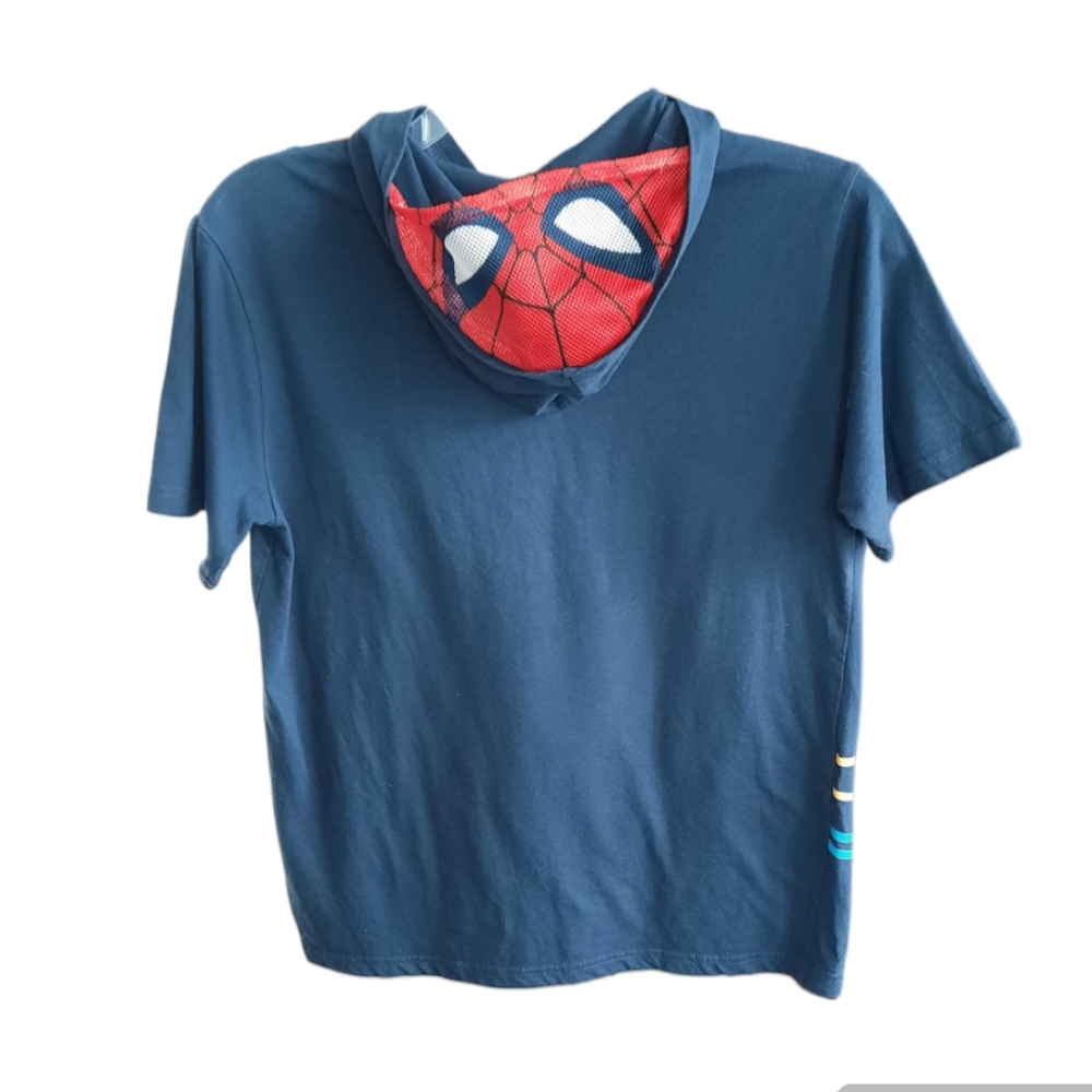 Marvel Iron Spider-Man Short Sleeve Mask Hoodie - Picture 6 of 8